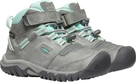 KEEN Ridge Flex Waterproof Hiking Boots - Little Kids' 2