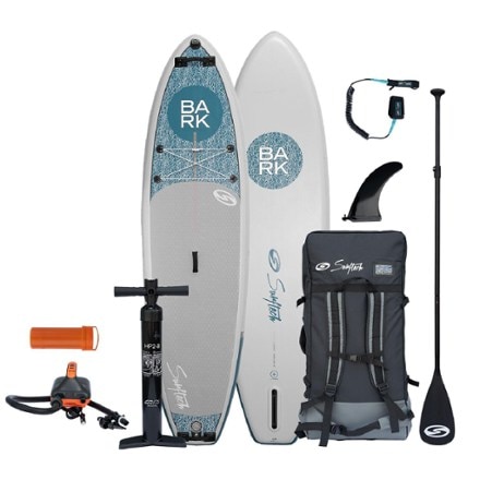 Surftech Surftech x Bark Catalyst Air-Travel Inflatable Stand Up Paddle Board with Paddle - 10'2" 0
