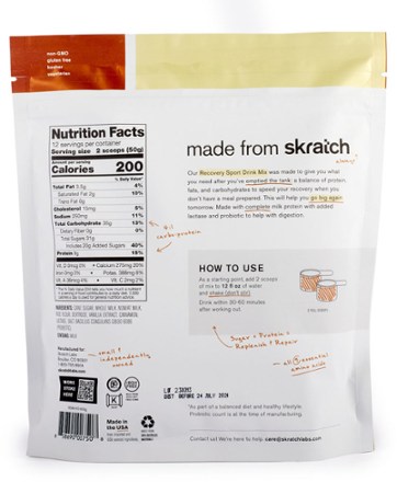 Skratch Labs Sport Recovery Drink Mix - 12 Servings 1