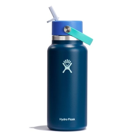 Hydro Flask Wide-Mouth Vacuum Water Bottle with Flex Straw Cap - 32 fl. oz. - Limited Edition 1