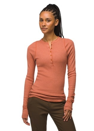 prAna Touchstone Henley Shirt - Women's 1