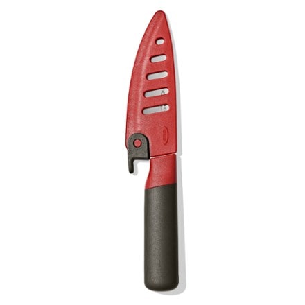 OXO Outdoor 3.5 in. Paring Knife with Locking Sheath 0