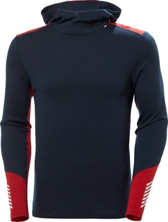 Helly Hansen LIFA Merino Midweight 2-In-1 Base Layer Hoodie - Men's 0