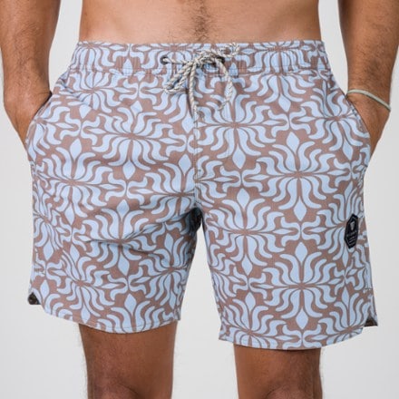 VISSLA Zanzibar 17.5" Volley Board Shorts - Men's 0