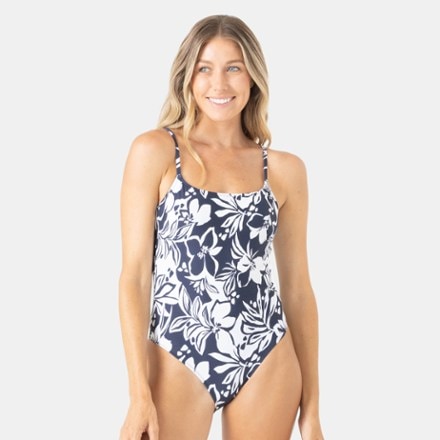 Roxy Oceanside Scoop Back One-Piece Swimsuit - Women's 0