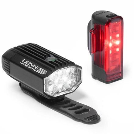 Lezyne Micro Drive 800+ and Strip Drive 300+ Bike Light Set 0