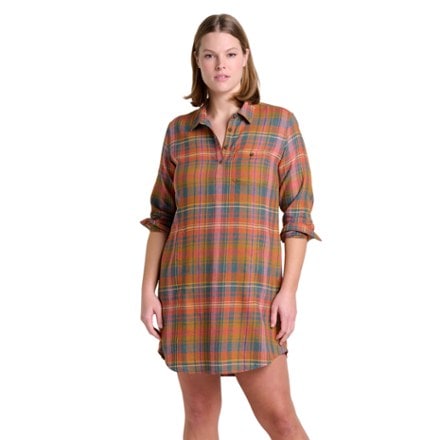 Toad&Co Re-Form Popover Long-Sleeve Dress 3