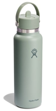 Hydro Flask Wide-Mouth Vacuum Water Bottle with Flex Straw Cap - 40 fl. oz. 1