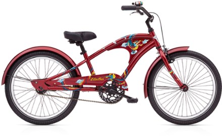 red electra bike