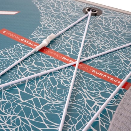 Surftech Surftech x Bark Catalyst Air-Travel Inflatable Stand Up Paddle Board with Paddle - 10'2" 10