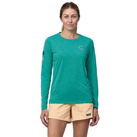 Patagonia Long-Sleeve Capilene Cool Daily Graphic Shirt - Women's 1