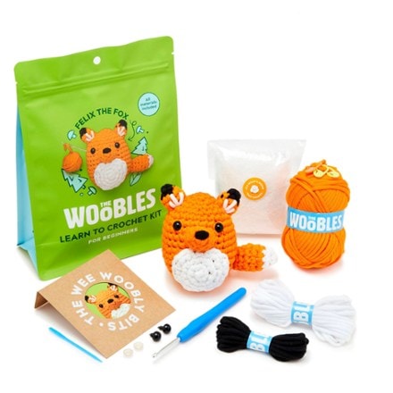 The Woobles Felix the Fox Crochet Kit 1