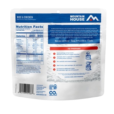 Mountain House Rice & Chicken - 2 Servings 1