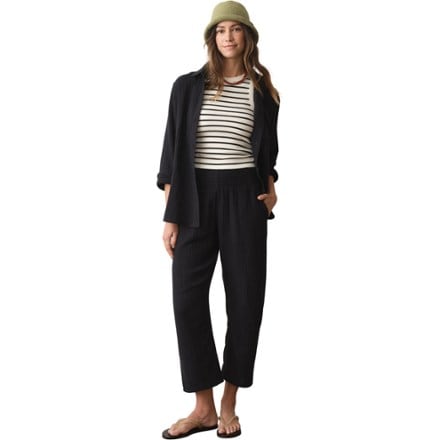 Marine Layer Lexi Rib Sun-In High Neck Crop Tank Top - Women's 3
