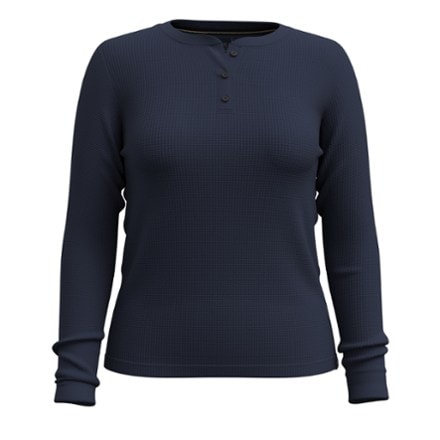 Smartwool Waffle Long-Sleeve Henley Shirt - Women's 0