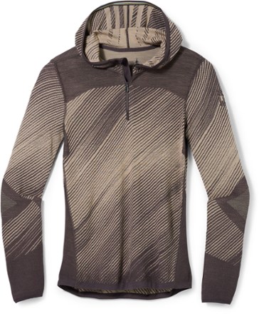 Smartwool Intraknit Thermal Merino Patterned Half-Zip Base Layer Hoodie -  Men's