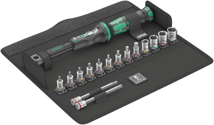 Wera 16-Piece Bicycle Torque Wrench Set - 2.5 to 25 Nm 0