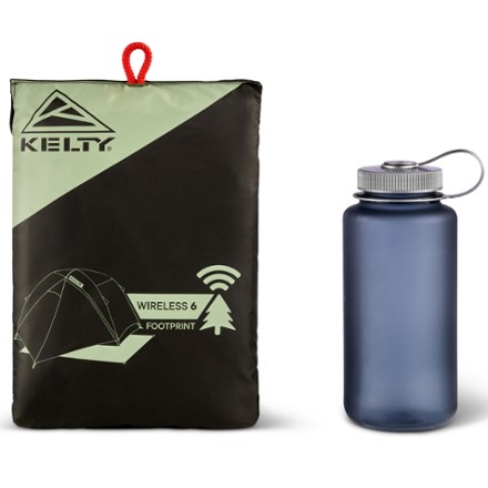 Kelty Wireless 6 Footprint Water bottle not included