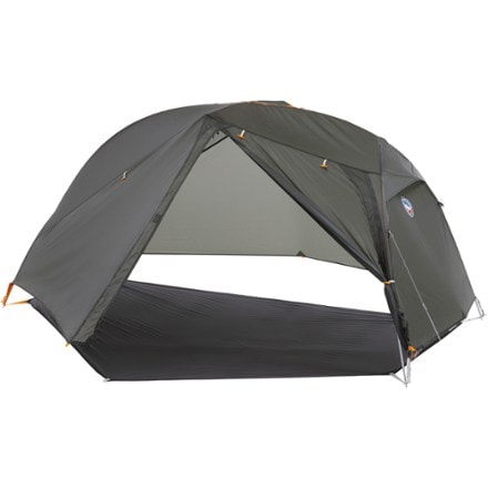 Big Agnes Copper Spur UL1 Bikepack Tent Fast fly setup (footprint not included)