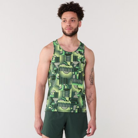 REI Co-op Swiftland Grid Running Tank Top - Men's 1