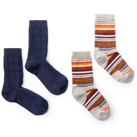 Smartwool Everyday Zero Cushion Crew Socks - Women's - 2 Pairs 1