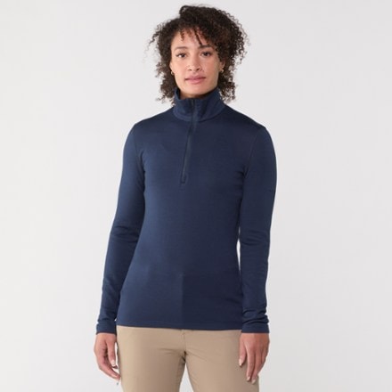 Icebreaker Merino 260 Tech Long-Sleeve Half-Zip Base Layer Top - Women's 1