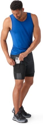 Smartwool Intraknit Active Lined Shorts - Men's 2