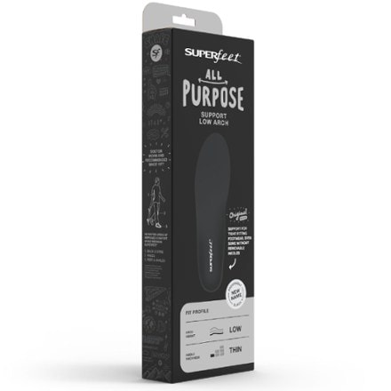 Superfeet All-Purpose Support Low Insoles 1