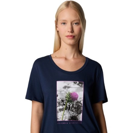 Columbia Ruby Springs Graphic Scoop-Neck Shirt - Women's 4