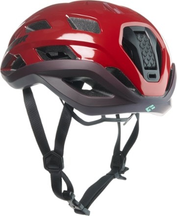 Lazer Strada KinetiCore Bike Helmet Back view (Red)