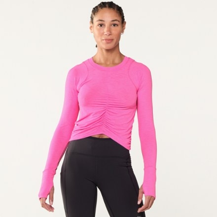 FP Movement Tempo Ruched Long-Sleeve Shirt - Women's 1
