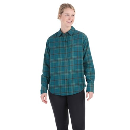 Marmot Fairfax Novelty Lightweight Flannel Shirt - Women's 0