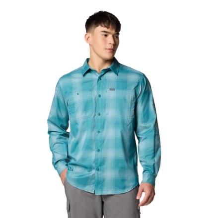 Columbia Silver Ridge Utility Lite Plaid Long-Sleeve Shirt - Men's 0