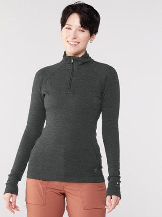 Smartwool Classic Thermal Merino Quarter-Zip Base Layer Top - Women's 1