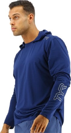 TYR SunDefense Hooded Shirt - Men's 0