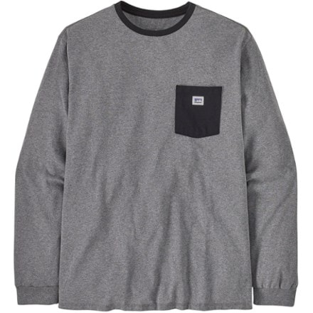 Patagonia Long-Sleeve Shop Sticker Pocket Responsibili-Tee Shirt 0