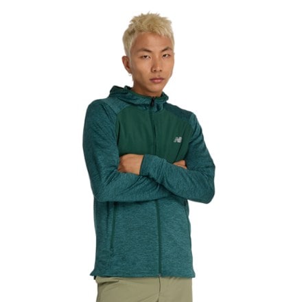 New Balance Heat Grid Hooded Full-Zip Jacket - Men's 0