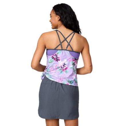 On Body Image of color Wisteria Floral
