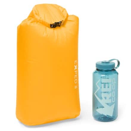 Exped Drybag Ultra 32 fl oz. water bottle not included