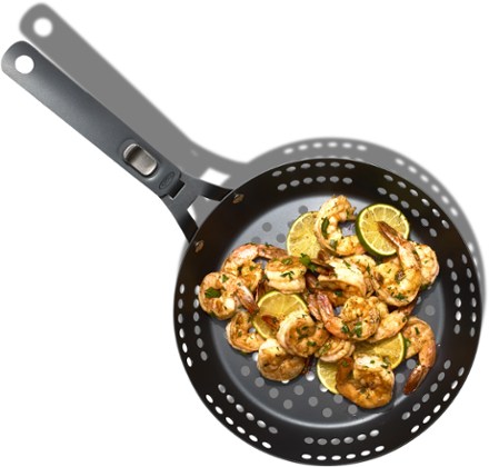 OXO Outdoor Perforated Carbon Steel Fry Pan - 10" 2