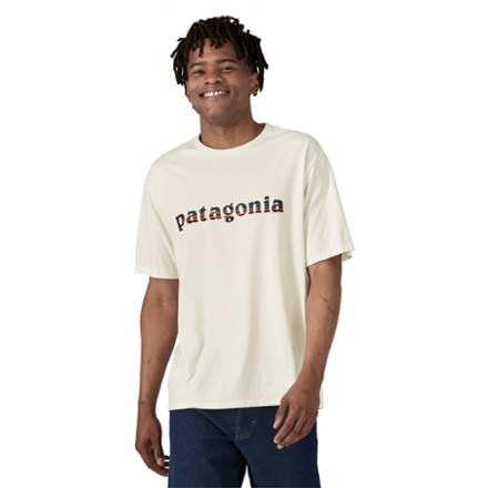 Patagonia 73 Text Logo Organic T-Shirt - Men's 1