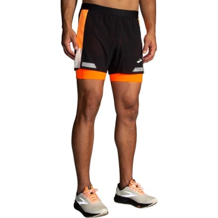 Brooks Run Visible 5" 2-in-1 Shorts 2.0 - Men's 1