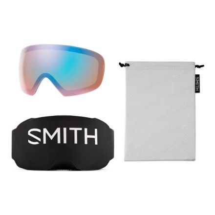 Smith I/O MAG S ChromaPop Photochromic Snow Goggles with gogglesoc 5