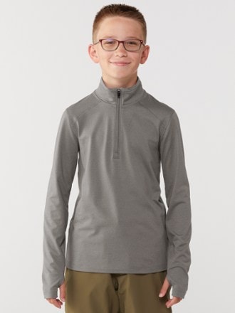 REI Co-op Midweight Base Layer Zip-Neck Top - Kids' 1