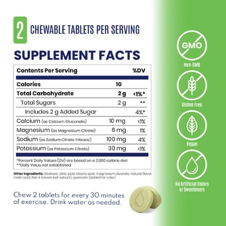 SaltStick FastChews Chewable Electrolyte Tablets - 60 Tablets 1