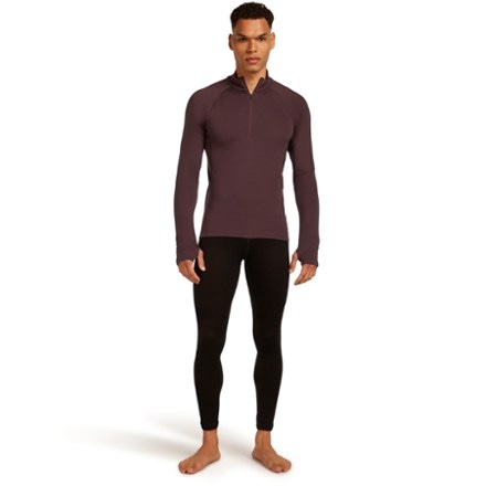 Icebreaker 300 MerinoFine Polar Long-Sleeve Half-Zip Thermal Base Layer Top - Men's 3