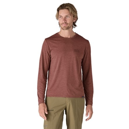 Patagonia Capilene Cool Daily Graphic Long-Sleeve Shirt - Men's 1