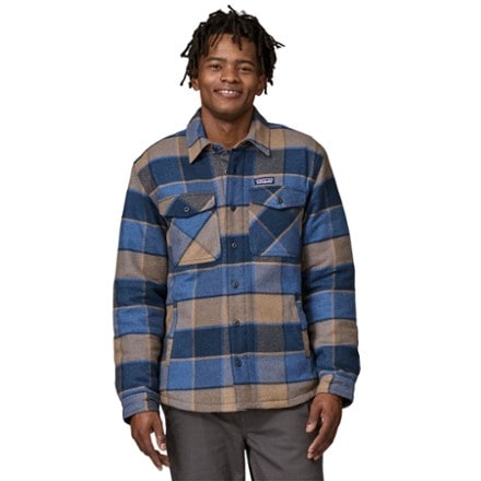 Patagonia Insulated Fjord Flannel Shirt Jacket - Men's 1