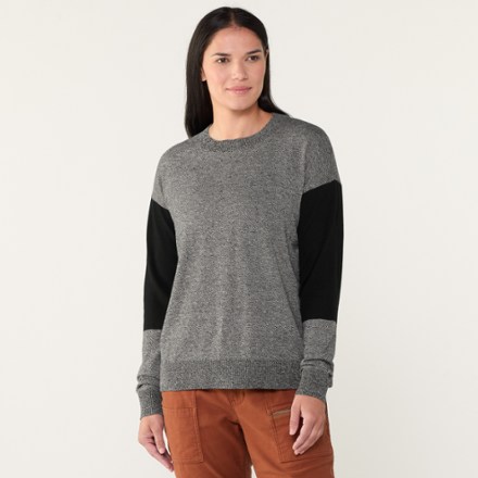 Smartwool Edgewood Colorblock Crew Sweater - Women's 1