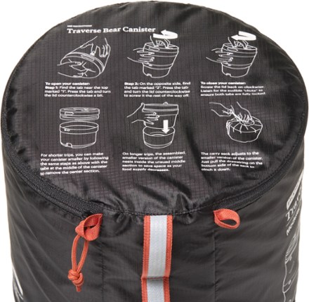 REI Co-op Traverse Modular Bear Canister 6